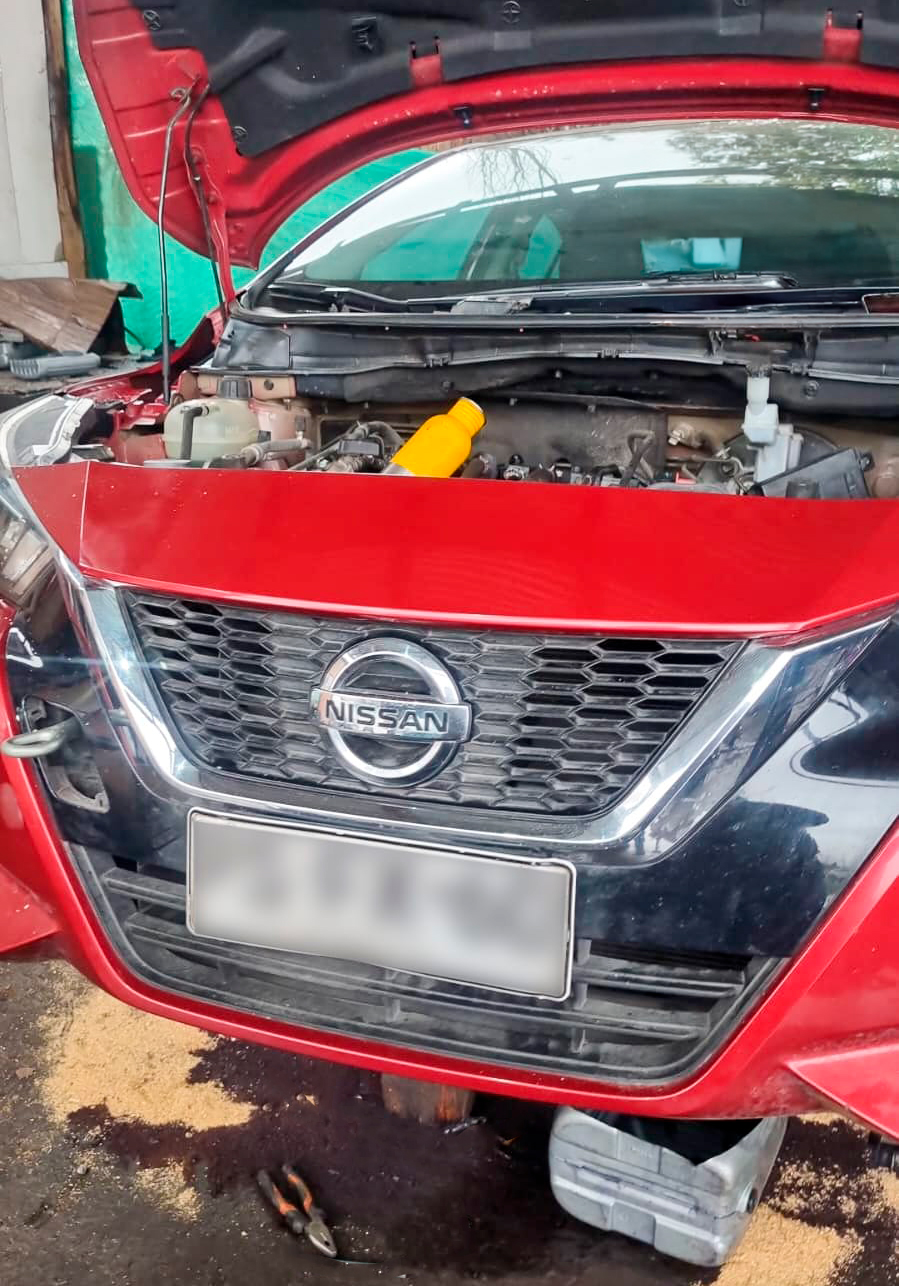 Transmisión automática en taller