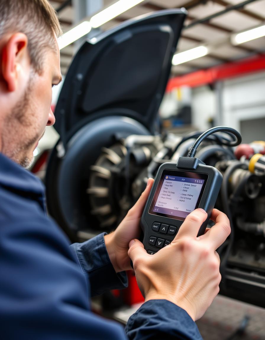 Escáner de diagnóstico de vehículo